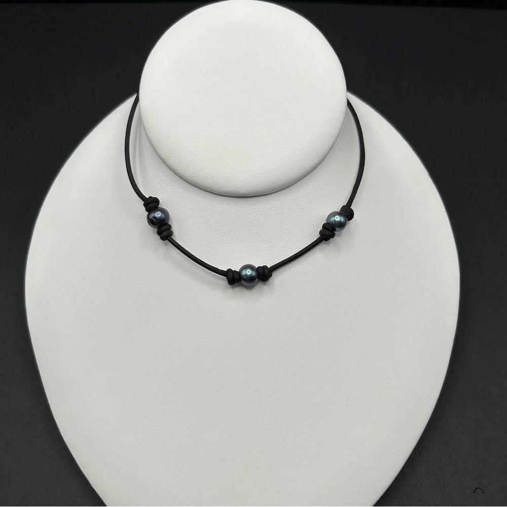 Handmade pearls go